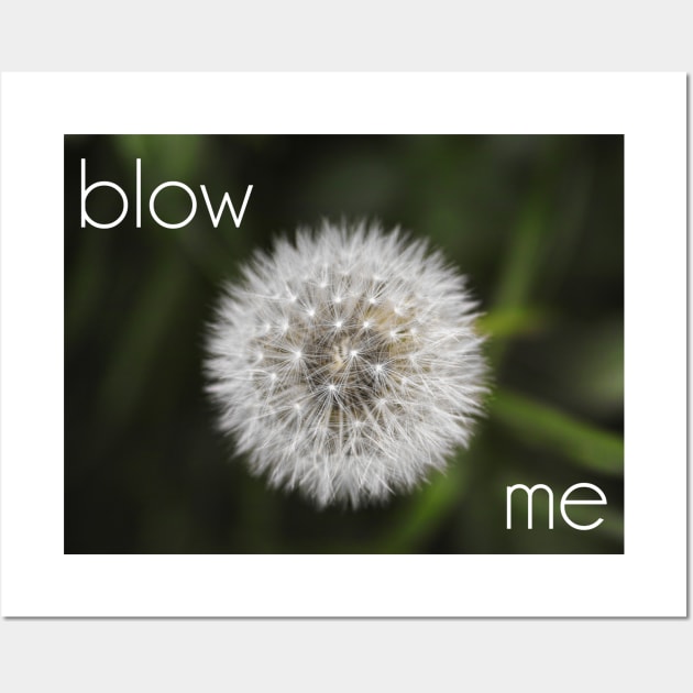 Blow Me Wall Art by muskitt